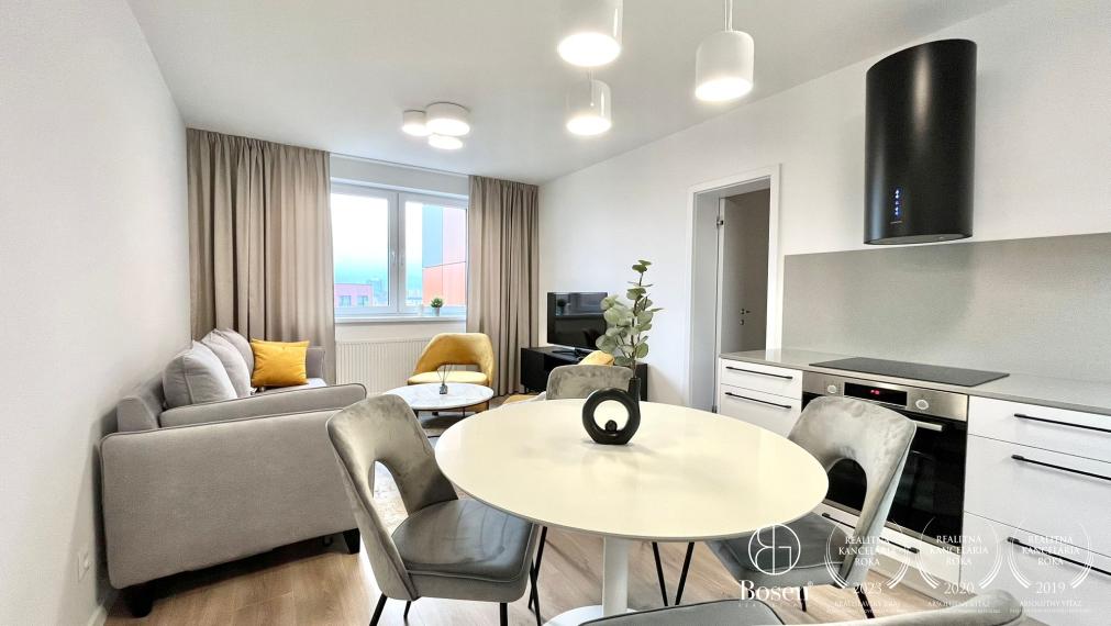 BOSEN | PRENAJATÉ Moderný 2 izbový byt v novostavbe na ulici Košická, Bratislava - Ružinov