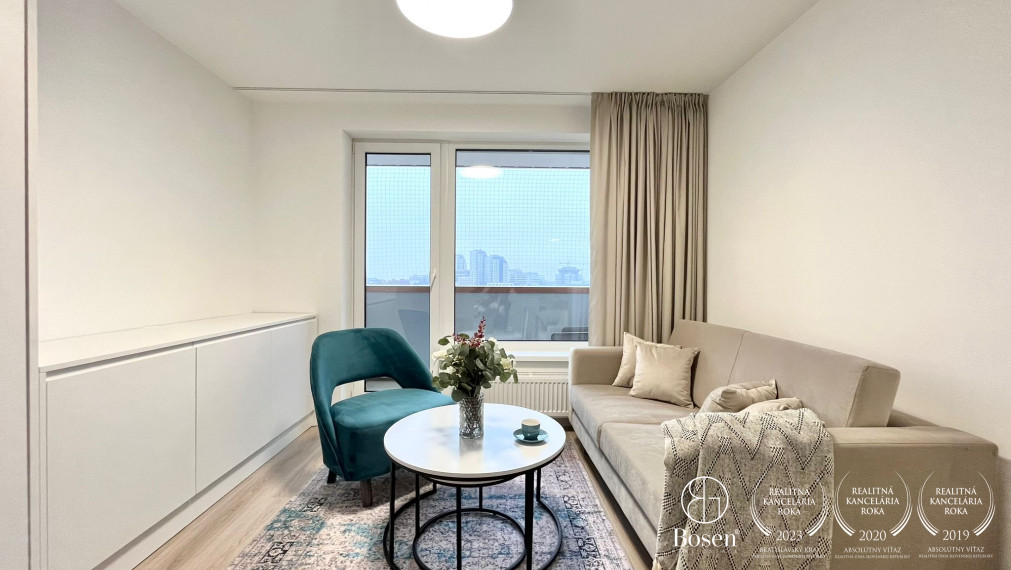 BOSEN | klimatizovaný 1 izbový byt v novostavbe na ulici Košická, Bratislava - Ružinov
