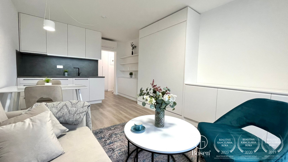 BOSEN | klimatizovaný 1 izbový byt v novostavbe na ulici Košická, Bratislava - Ružinov