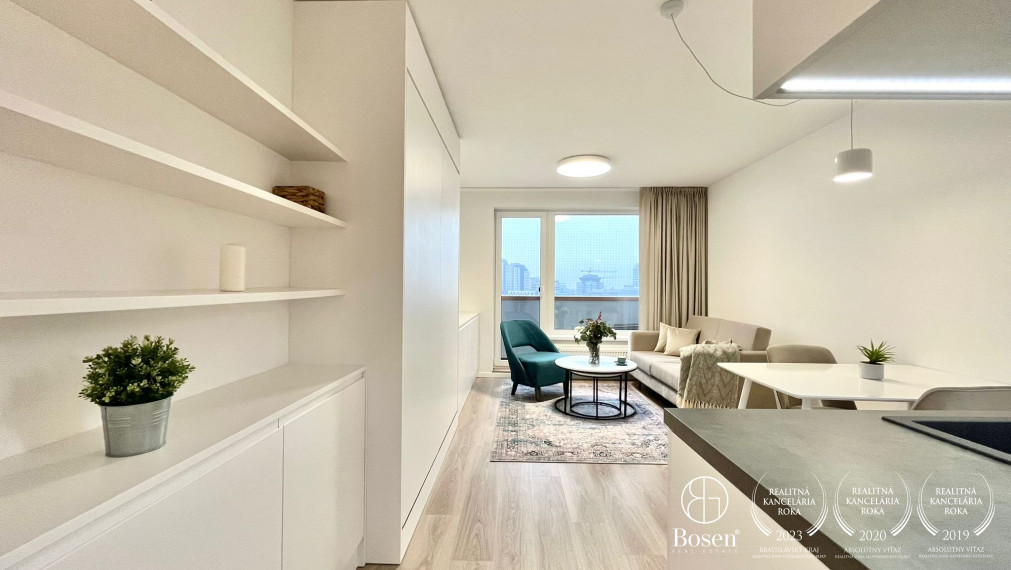 BOSEN | klimatizovaný 1 izbový byt v novostavbe na ulici Košická, Bratislava - Ružinov
