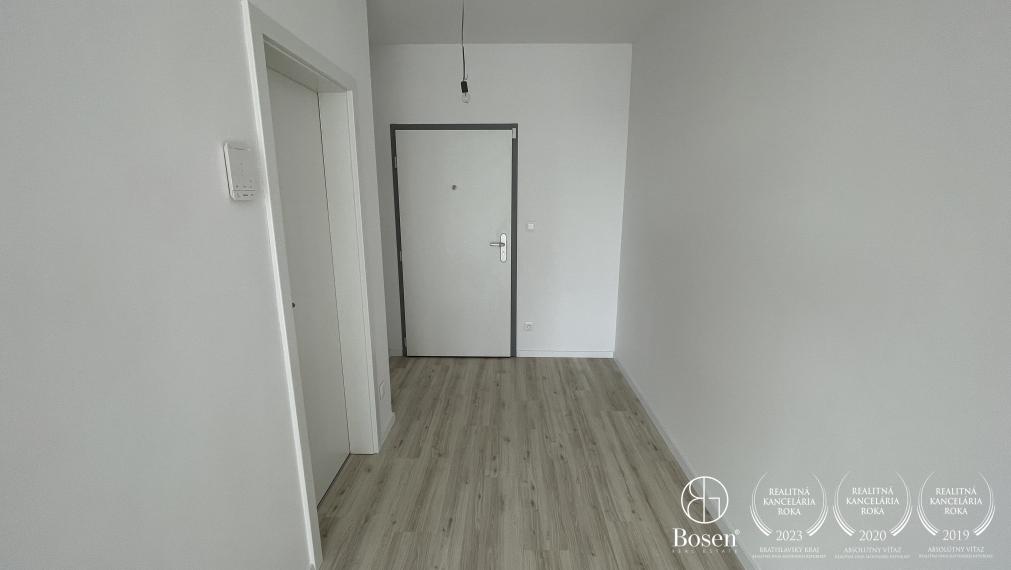 BOSEN | Priestranný 1.izb.byt v novom projekte NUPPU, balkón, kobka, Ružinov, 45 m2