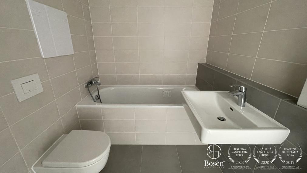 BOSEN | Priestranný 1.izb.byt v novom projekte NUPPU, balkón, kobka, Ružinov, 45 m2