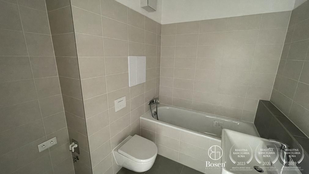 BOSEN | Priestranný 1.izb.byt v novom projekte NUPPU, balkón, kobka, Ružinov, 45 m2