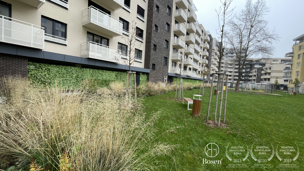 BOSEN | Praktický 2.izb.byt s balkónom a kobkou v projekte Galvaniho Dvory, Ružinov, 50m2