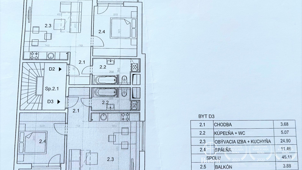 BOSEN | Zariadený 2 izbový byt s parkovacím miestom