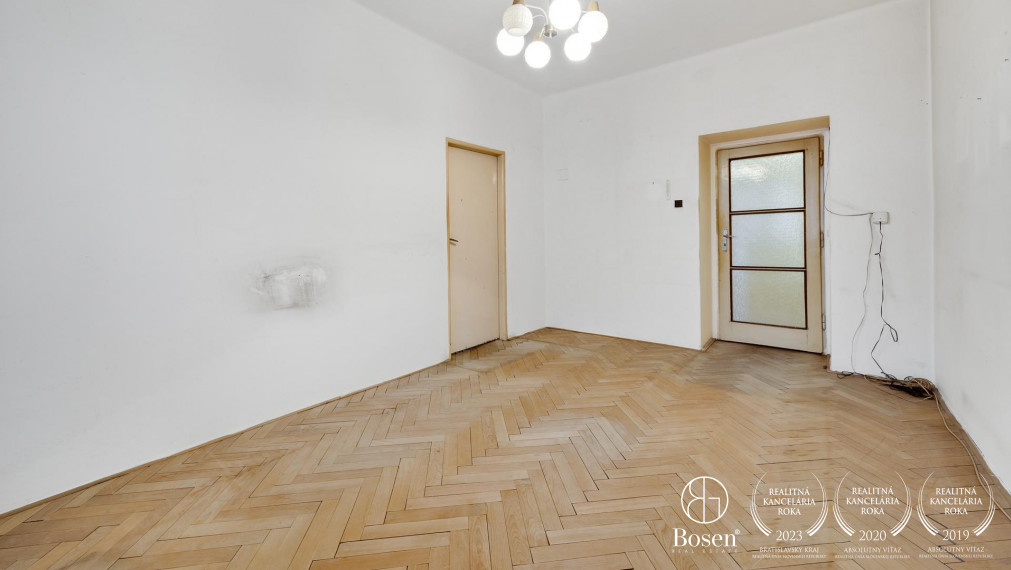 BOSEN | 3 izb. byt s veľkým potenciálom, vo výbornej lokalite, ulica Riazanská, Bratislava, 71 m2