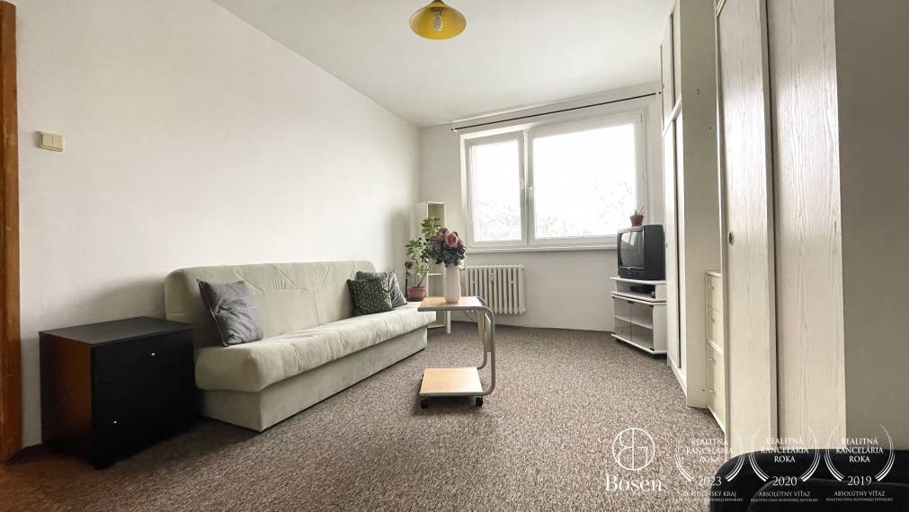 BOSEN | Penájom 1 izbového zariadeného bytu na Bodrockej ulici
