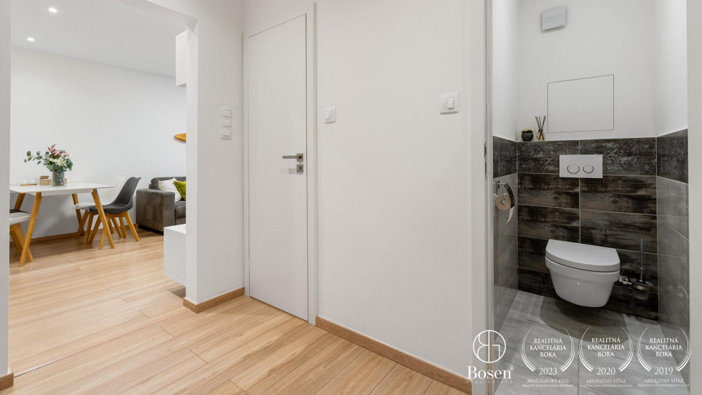 BOSEN | REZERVOVANÝ Zariadený 4-izbový slnečný byt v Ovsiští, Bratislava- Petržalka