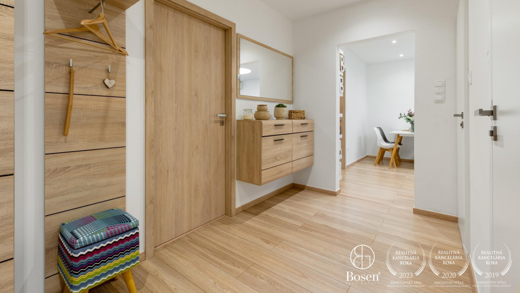 BOSEN | REZERVOVANÝ Zariadený 4-izbový slnečný byt v Ovsiští, Bratislava- Petržalka