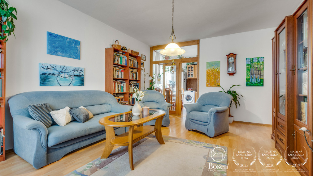 BOSEN | 3 izbový byt v tichej lokalite, Bartókova - Bratislava