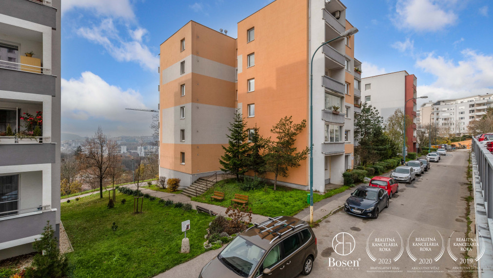 BOSEN | 3 izbový byt v tichej lokalite, Bartókova - Bratislava