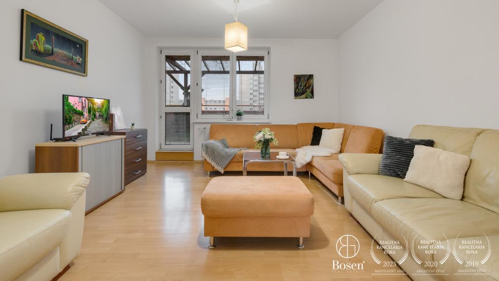 PREDANÉ - BOSEN | Predaj 3 izbového bytu s terasou, Dúbravka