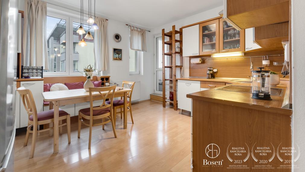 PREDANÉ - BOSEN | Predaj 3 izbového bytu s terasou, Dúbravka