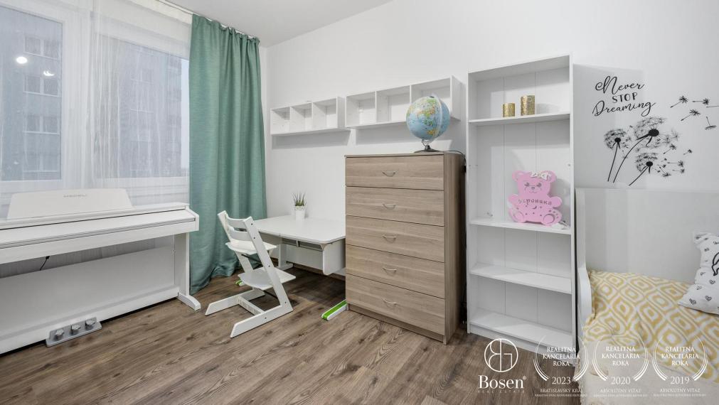 PREDANÉ:BOSEN | 4 izb. byt v novostavbe PERLA RUŽINOVA, 86 m2