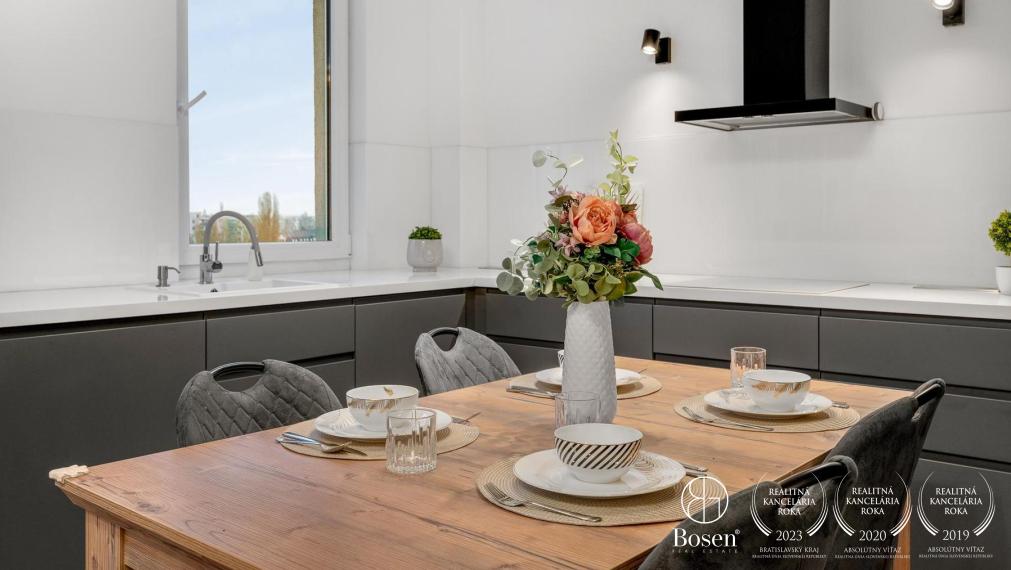 PREDANÉ:BOSEN | 4 izb. byt v novostavbe PERLA RUŽINOVA, 86 m2