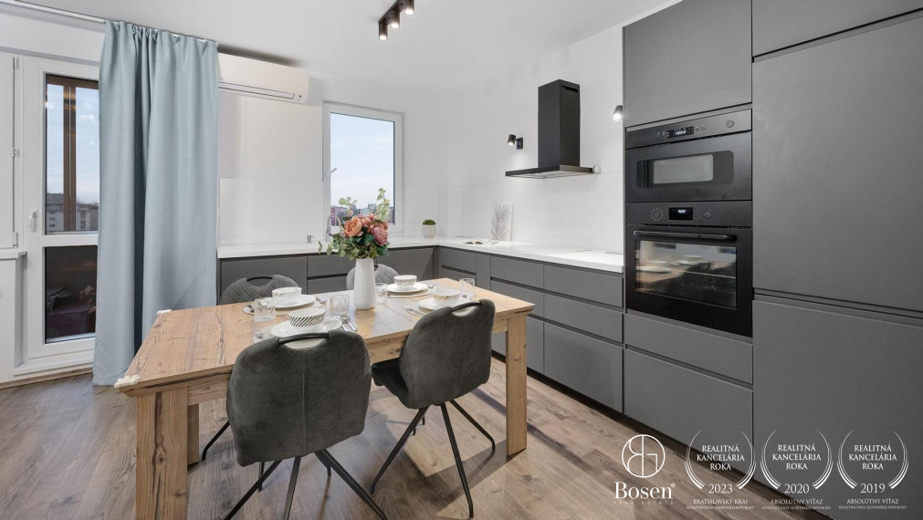 PREDANÉ:BOSEN | 4 izb. byt v novostavbe PERLA RUŽINOVA, 86 m2