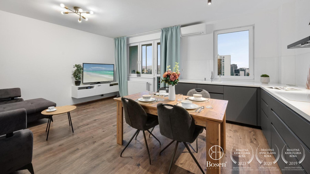 PREDANÉ:BOSEN | 4 izb. byt v novostavbe PERLA RUŽINOVA, 86 m2