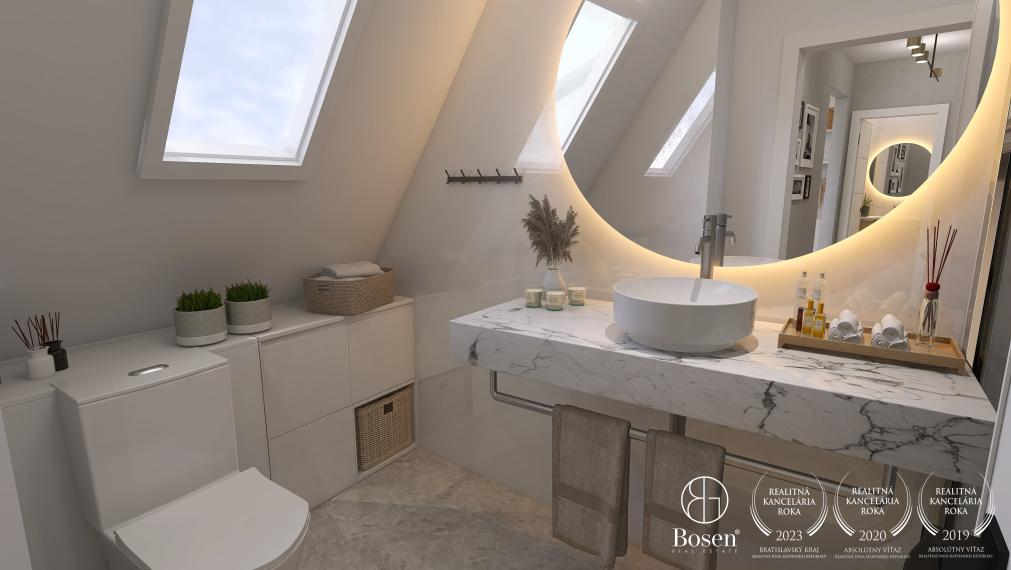 BOSEN | 2 izbový byt s otvorenou galériou, Kapitulská, 85m2