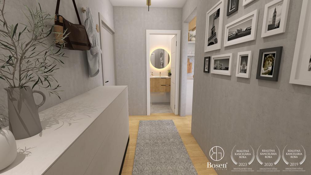 BOSEN | 2 izbový byt s otvorenou galériou, Kapitulská, 85m2