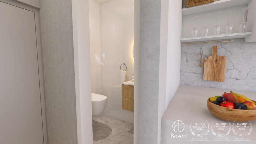 BOSEN | 2 izbový byt s otvorenou galériou, Kapitulská, 85m2