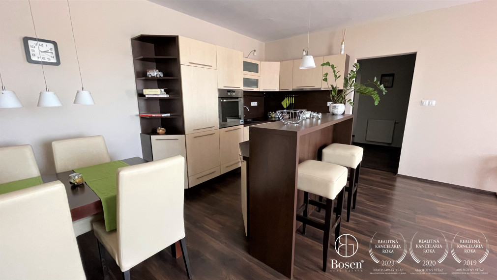 BOSEN | Prenájom priestranný zariadený 2 izbový byt na ulici Slnečná, Malinovo