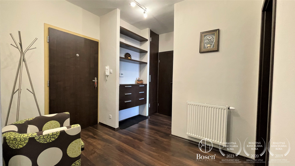 BOSEN | Prenájom priestranný zariadený 2 izbový byt na ulici Slnečná, Malinovo