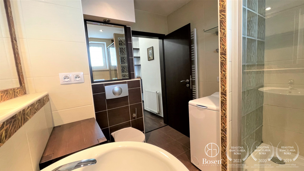 BOSEN | Prenájom priestranný zariadený 2 izbový byt na ulici Slnečná, Malinovo