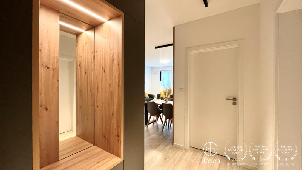 BOSEN | Prenájom priestranný 2 izbový byt so súkromným bazénom  v novostavbe na ulici Slnečnicová, Rovinka