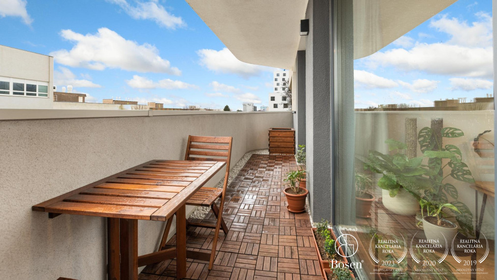 BOSEN |  3 izbový byt s walk-in šatníkom v novostavbe Matadorka, Bratislava - Petržalka