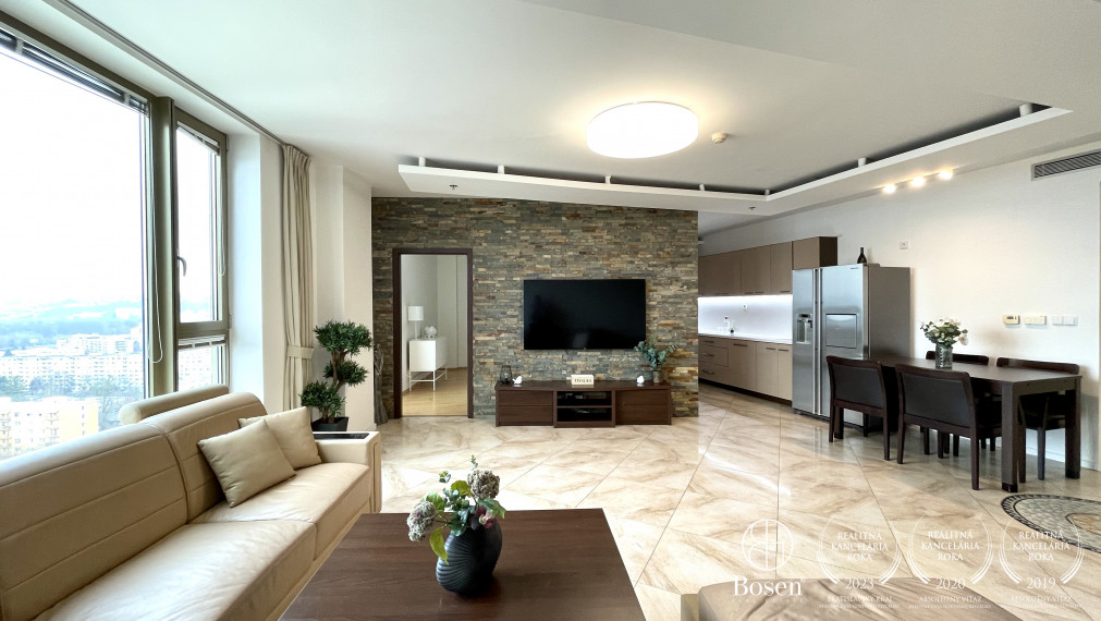 BOSEN | Prenájom veľkometrážny 3 izbový byt, 103 m2, Vienna Gate – m.č. Petržalka