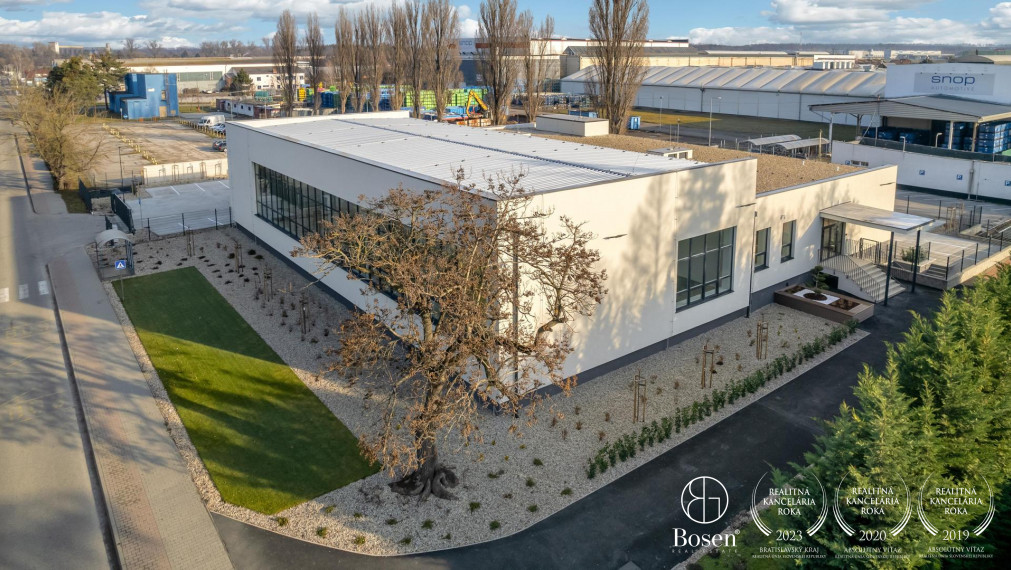 BOSEN | Nadštandardná polyfunkčná budova Krogen, Malacky, 1886 m2