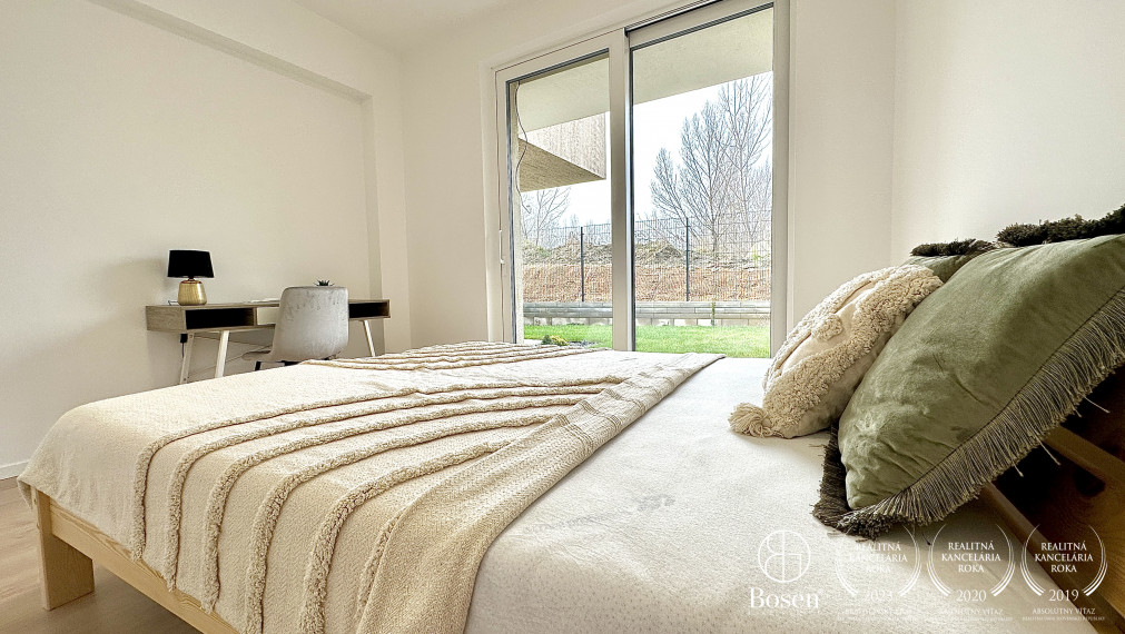 BOSEN | 3 izbový byt s predzáhradkou (134 m2) a 2 parkovacími miestami, Majoránová, Bratislava - m.č. Vrakuňa