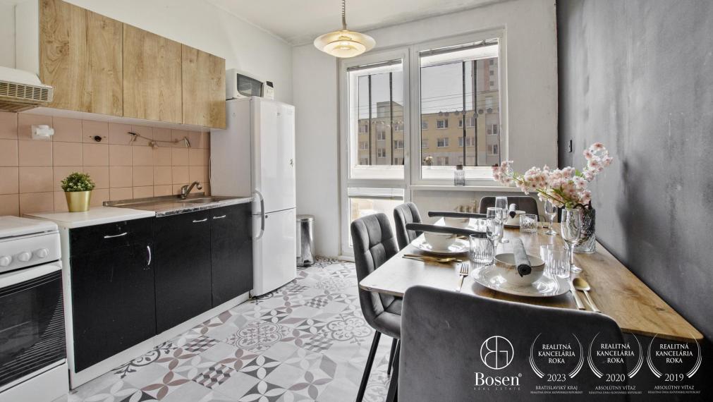 BOSEN | 3 izbový byt s výhodnou polohou, ulica Belinského, Bratislava - Petržalka, 73 m2