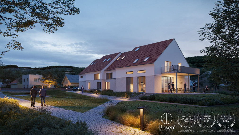 3-bedroom duplex apartment, two bathrooms, balcony, Svätý Jur, Hergottova, 99 m2