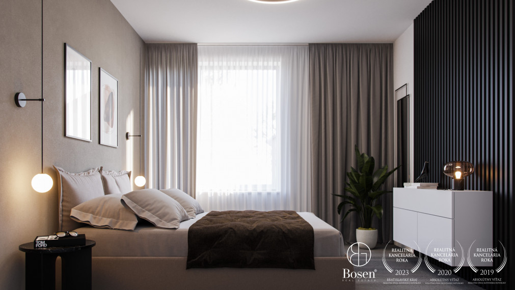 3-bedroom duplex apartment, two bathrooms, balcony, Svätý Jur, Hergottova, 99 m2