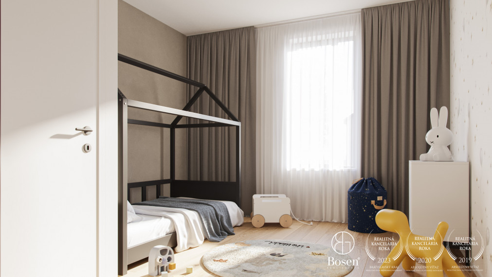 3-bedroom duplex apartment, two bathrooms, balcony, Svätý Jur, Hergottova, 99 m2