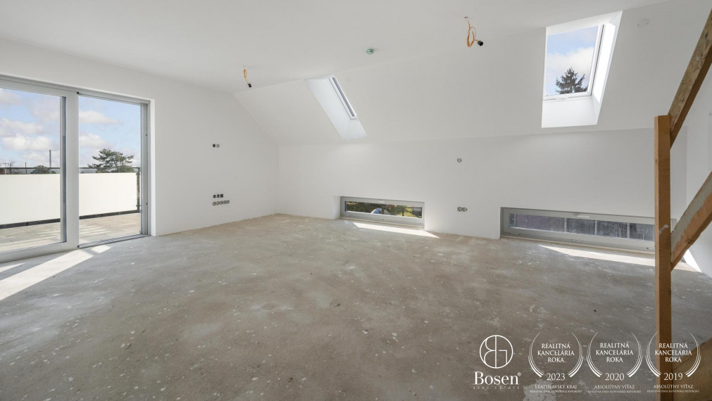 BOSEN | Výnimočný 4 izb.mezonet, veľká terasa, vlastný výťah, Hergottova, 145 m2