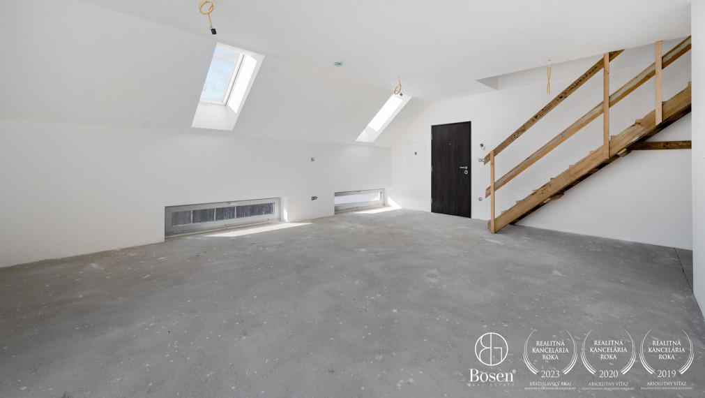 BOSEN | Výnimočný 4 izb.mezonet, veľká terasa, vlastný výťah, Hergottova, 145 m2