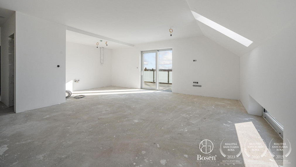 BOSEN | Výnimočný 4 izb.mezonet, veľká terasa, vlastný výťah, Hergottova, 145 m2