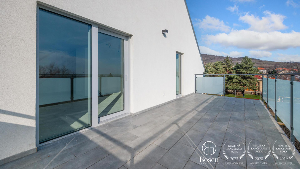 BOSEN | Výnimočný 4 izb.mezonet, veľká terasa, vlastný výťah, Hergottova, 145 m2