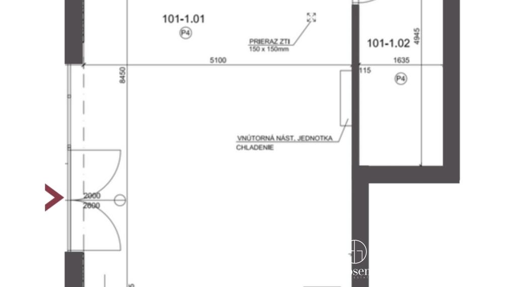 BOSEN | Obchodný priestor vo výnimočnom projekte pri centre - Svätý Jur, Hergottova, 57 m2