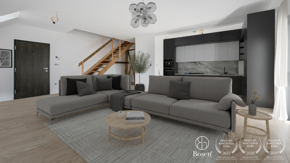 BOSEN | Jedinečné apartmány v novom projekte pri centre - HERGOTTOVA, Svätý Jur, Hergottova ulica, 145 m2