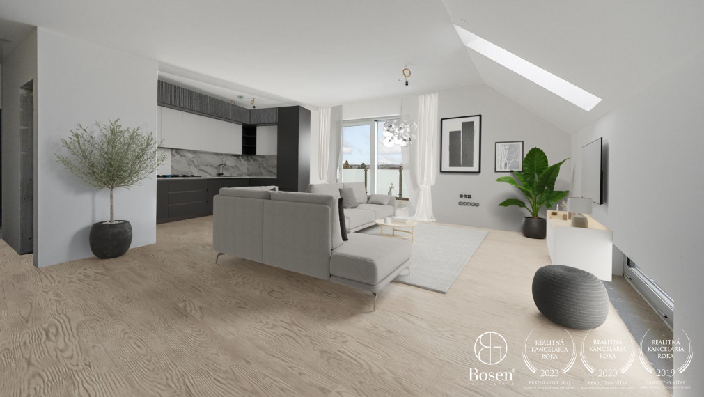 BOSEN | Jedinečné apartmány v novom projekte pri centre - HERGOTTOVA, Svätý Jur, Hergottova ulica, 145 m2