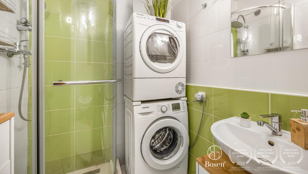 BOSEN |  Útulný 2 izbový byt, Dúbravka, ulica Galbavého, 40 m2