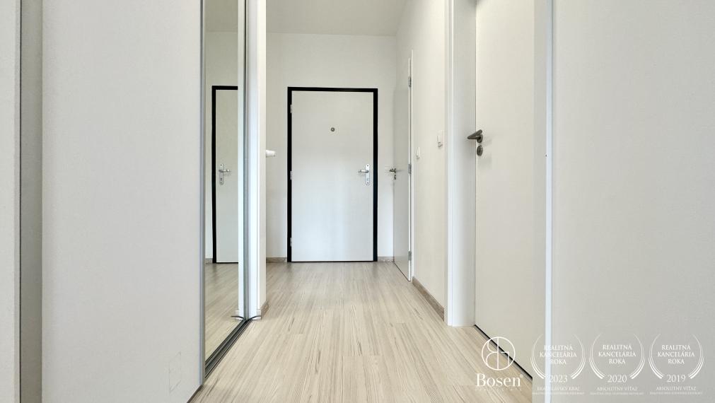 PRENAJATÉ | BOSEN | Prenájom 2 izbový zariadený byt s parkovacím miestom, Slnečnice - Viladomy, Bratislava - m.č. Petržalka