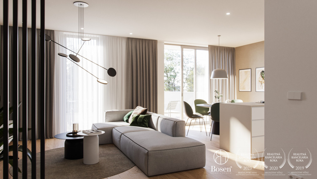 BOSEN | Jedinečné apartmány v novom projekte pri centre - HERGOTTOVA, Svätý Jur, Hergottova ulica, 145 m2