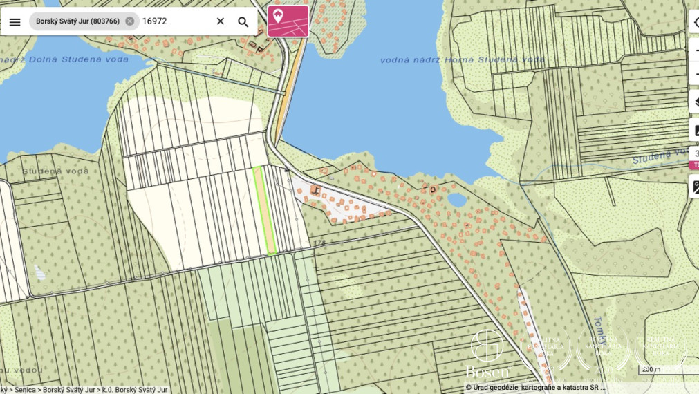 BOSEN | Na predaj orná pôda Záhorie