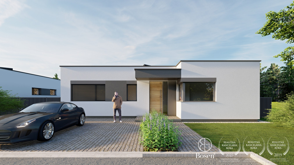 BOSEN | Novostavba rodinného domu 118 m2 s garážou - Trenčín