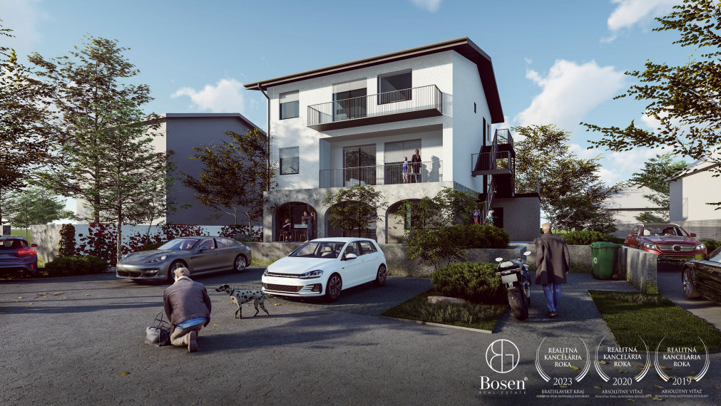 BOSEN | Priestranné 4 izbové byty v novom projekte: Bývanie Tomášov