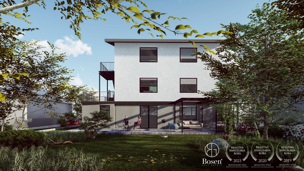 BOSEN | Priestranné 4 izbové byty v novom projekte: Bývanie Tomášov